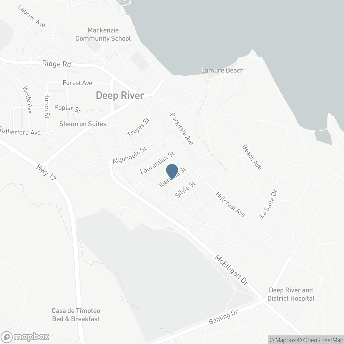 10 IBERVILLE STREET, Deep River, Ontario K0J 1P0
